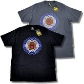 View Item Stomp Mod 60's Psychedelic Swirly Target T Shirt